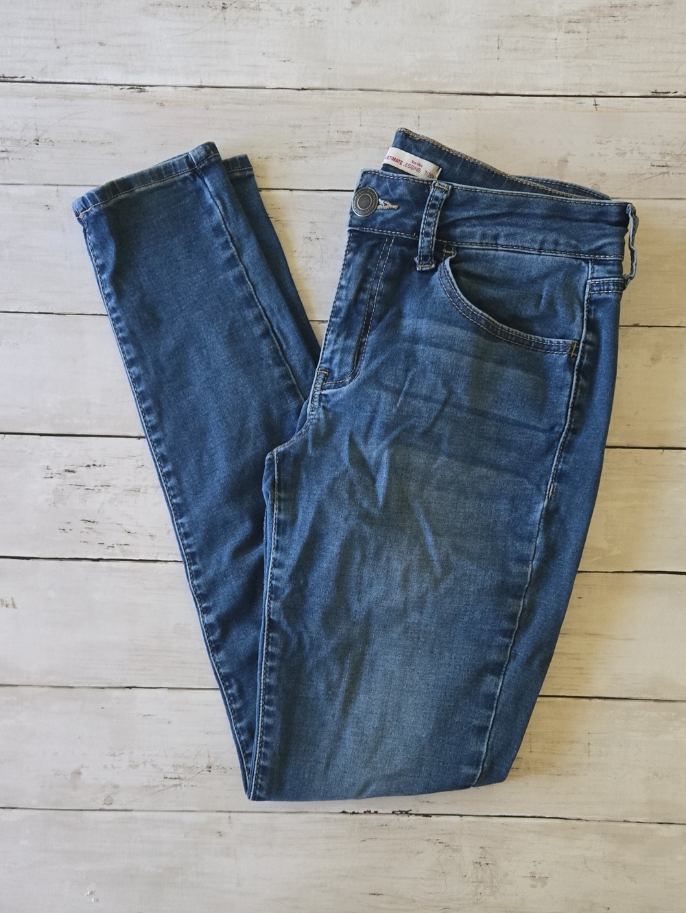 SO Ultimate Jegging Low Rise Blue Jeggings